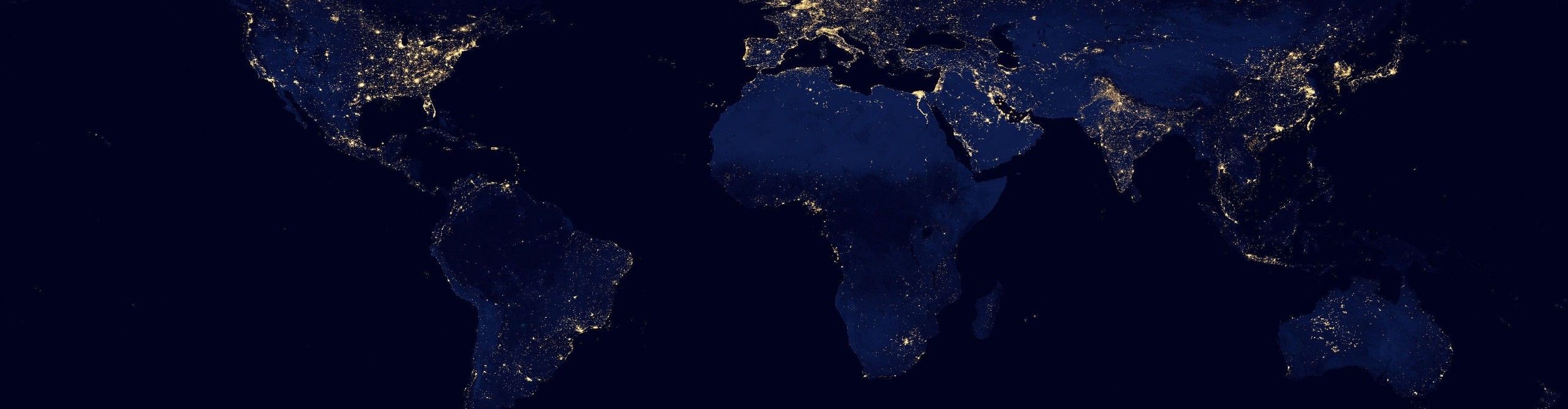 Welt bei Nacht